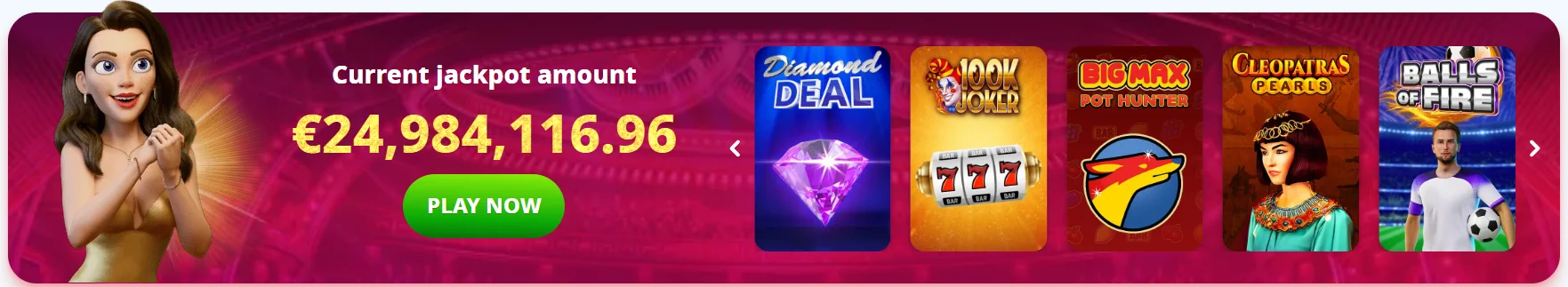 Casino Infinity Jackpot